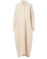 Jil Sander - Oversized Linen Shirt Dress - Lyst