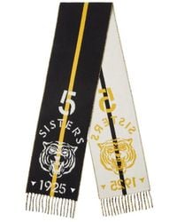 Fendi - And Wool And Cashmere 5 Sisters Scarf - Lyst
