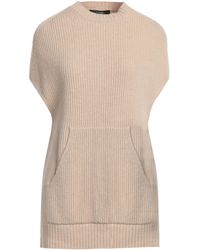 Weekend by Maxmara - Solid-Color Knitted Short-Sleeved Shirt - Lyst