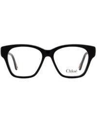 Chloé - Chloé Eyewear Square Frame Glasses - Lyst