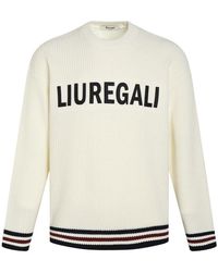 LIU REGALI - Long-Sleeved Sweater - Lyst