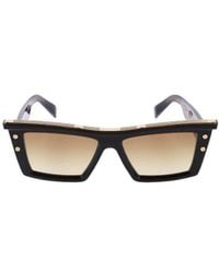Balmain - Logo Sunglasses - Lyst