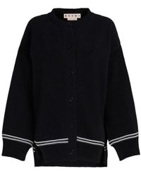 Marni - Buttoned Oversized-Fit Cardigan - Lyst