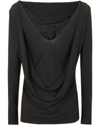 Alberta Ferretti - Long-Sleeve T-Shirt - Lyst