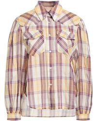 Isabel Marant - Plaid Long-Sleeved Shirt - Lyst