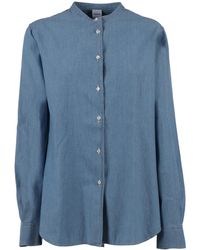 Aspesi - Japanese Chambray Shirt - Lyst