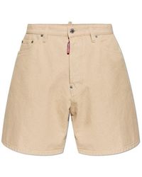 DSquared² - 'Boxer' Denim Shorts - Lyst