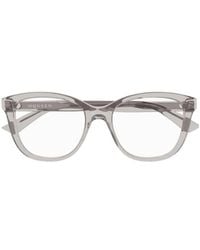 McQueen - Eyewear Square Frame Glasses - Lyst
