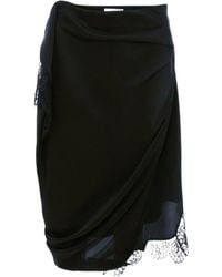 JW Anderson - Lace-Trim Slip Skirt - Lyst