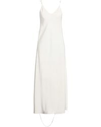 Maison Margiela - Satin Spaghetti Strap Dress - Lyst