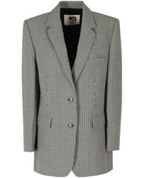 Ports 1961 - Check Wool Blazer - Lyst