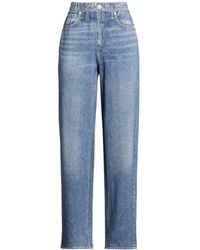 Rag & Bone - Medium Straight Leg Jeans - Lyst