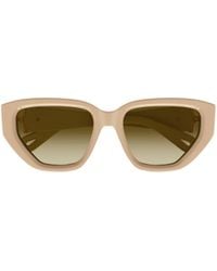 Chloé - Chloé Eyewear Cat-Eye Frame Sunglasses - Lyst