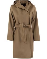 Max Mara - Studio Newmang Hooded Coat - Lyst
