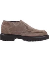 Doucal's - Almond Toe Slip-On Loafers - Lyst