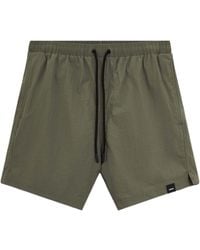 Aspesi - Lace-Up Beach Shorts - Lyst