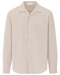 The Row - Vanja Striped Shirt - Lyst
