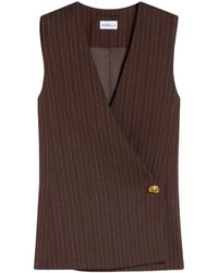 Marella - Ranghi Pinstriped Vest - Lyst