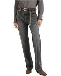 Brunello Cucinelli - Belt-Loops Jeans - Lyst