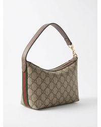 Gucci - Small Ophidia Gg-Monogram Shoulder Bag - Lyst