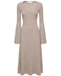 Michael Kors - Cashmere Knitted Mid-Length Dress - Lyst