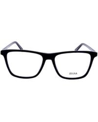 ZEGNA - Rectangle-Frame Glasses - Lyst
