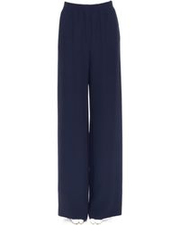 Valentino - High Waist Straight Leg Trousers - Lyst