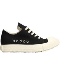 Rick Owens - Extreme Low Canvas Sneakers - Lyst