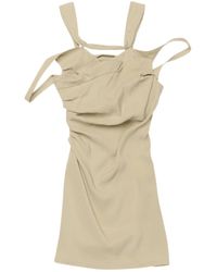 Jacquemus - Twist-Detail Mini Dress - Lyst