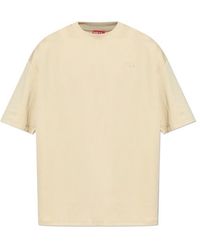 DIESEL - Embroidered Logo T-Shirt - Lyst