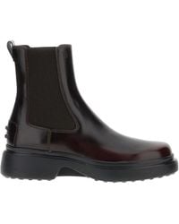 Tod's - Round-Toe Slip-On Boots - Lyst