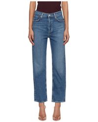 Agolde - 90's Pinch Waist Crop (Weightless Stretch) - Lyst