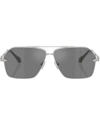 Versace - Eyewear Pilot-Frame Sunglasses - Lyst