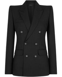 Tom Ford - Sharp Herringbone Double Breasted Jacket - Lyst