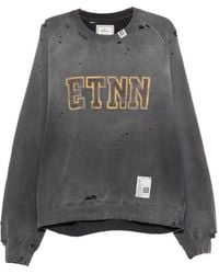 Maison Mihara Yasuhiro - Long-Sleeve Crew-Neck Sweatshirt - Lyst