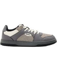 BOSS - Simple Low-Top Casual Shoes - Lyst
