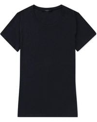 Weekend by Maxmara - T-Shirt With Round Neck And Short Sleeves - Lyst