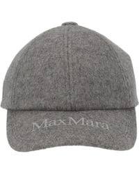 Max Mara - Lancia Logo Embroidered Baseball Cap - Lyst