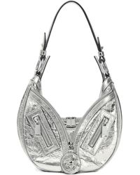 Versace - Metallic Effect Mini Shoulder Bag - Lyst
