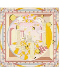 Fendi - Moonlight Echoes Finished Edge Foulard - Lyst