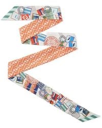 Fendi - Wrappy Ff-Logo Scarf - Lyst