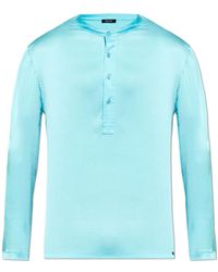 Tom Ford - Button-Placket Pajama Top - Lyst