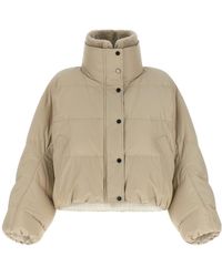 Brunello Cucinelli - Cropped Down Jacket - Lyst