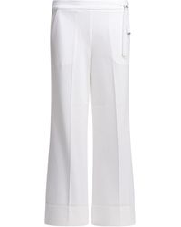 Herno - High-Waist Wide-Leg Pants - Lyst