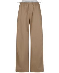 Alexander Wang - Double Layer Waist Trousers - Lyst