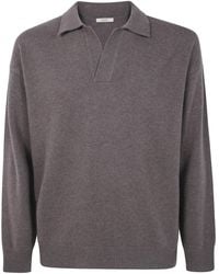 Nuur - Long Sleeves Polo Shirt - Lyst