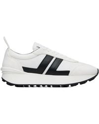 Lanvin - Bumpr Color-Blocked Sneakers - Lyst