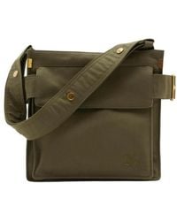 Burberry - Trench Logo-Embroidered Zipped Messenger Bag - Lyst
