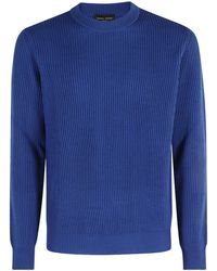 Roberto Collina - Crew Neck Long Sleeve Sweater - Lyst