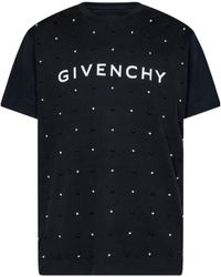 Givenchy - Short-Sleeved T-Shirt With Round Neck - Lyst